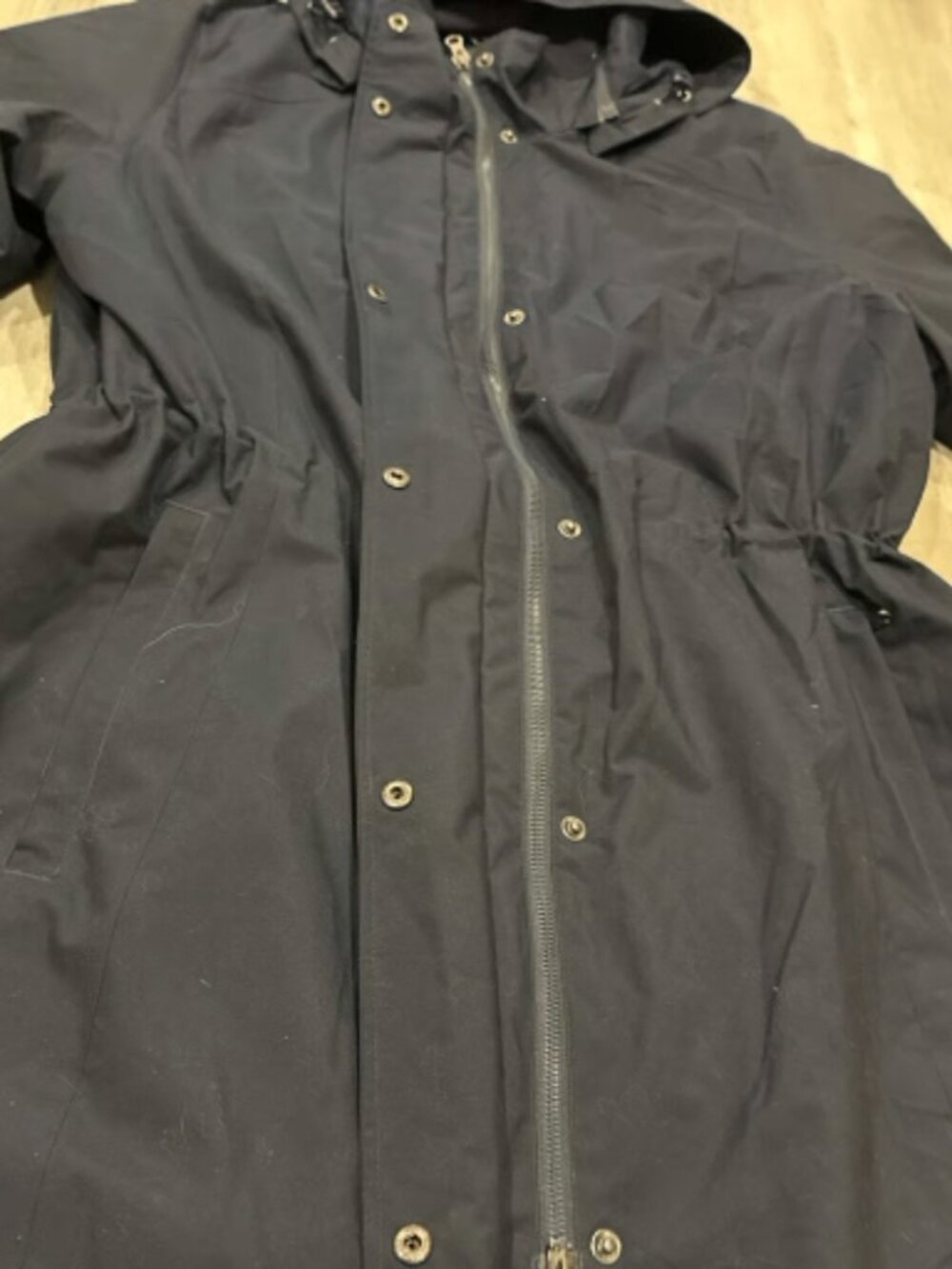 Lands End American Airlines Women's XL Lined OEKO-TEX Primaloft Coat